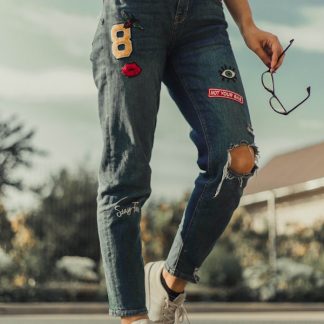 High Waist Mom Jeans